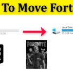 How to move Fortnite to another drive